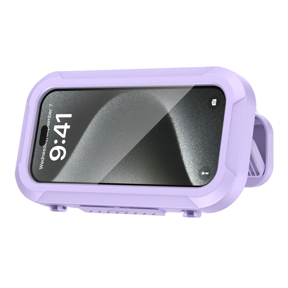 (As shown) Waterproof Box For Bath Vertical And Horizontal Screen Extendable Both