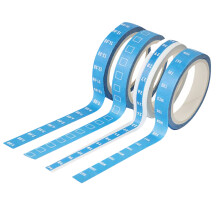 8Pcs Timeline Tape Weekly Date Hourly Plan Washi Masking Tape Blue