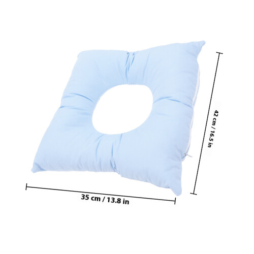 Blue Coussin Massage Spa Beauté Salon Appui-Tête 2