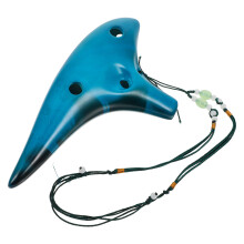Lot De Alto Ocarina 12 Trous Pour Débutant Bleu