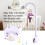 Baby Kids Culla Mobile Con Campanella E Scatola Musicale A 3