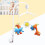 Baby Kids Culla Mobile Con Campanella E Scatola Musicale A 2