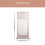 2 Pièces Papier Portable Peinture Accessoire Défilement 3