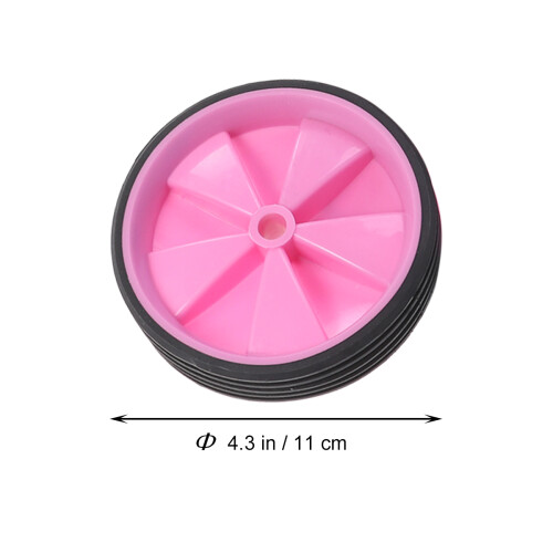 12-20 Roues D'Apprentissage Universelles Poreuses Rose 2