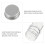 20 Pezzi Prova 40Ml Con Tappi A Vite Per Sale Da Bagno 11