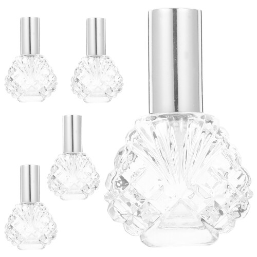 5Pièces Flacons Verre Transparent Spray