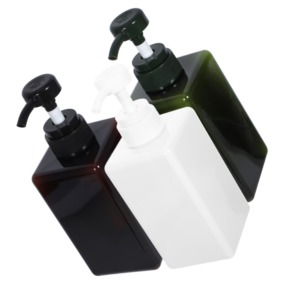 3 Pezzi Bottiglie A Pressione In Per Lozione Artigianale-image