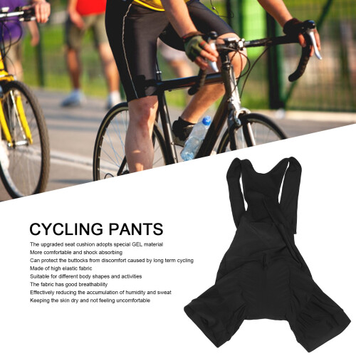 Breathable Motorcycle MX Pants, 9D Silicone, Black Strap, XL 2
