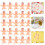 100 Pezzi Decorazioni Mini Regali Compleanno 10