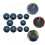 10Pcs Degradable Weed Control Cloth Non- Cover Black 5