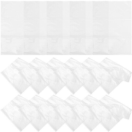 100 Pezzi Sacchetti Termoretraibili Trasparenti Per 2