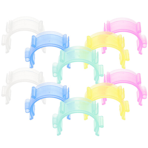 100 Pezzi Portabobina Clip Antisrotolamento Filo