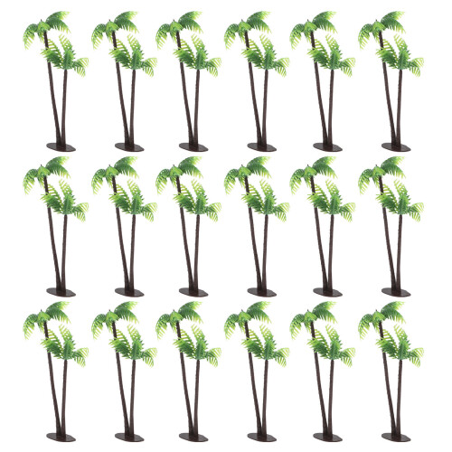 36 Pezzi Albero Cocco In Per Micropaesaggio E
