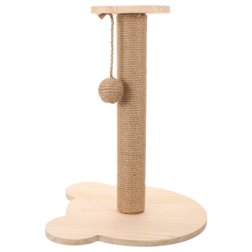 Cat Scratching Post With Sisal And Hemp Rope