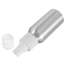 5St Lege Aluminium Sprayfles 50Ml Grijs Navulbaar Voor Lotion