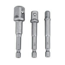 Adaptateurs de douilles à changement rapide pour mandrins de perceuse, adaptateur secteur à tige hexagonale haute vitesse pour visseuse à douille,