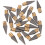50Pcs Inkless Pencil Refill Heads For Everlasting Pencil Replacement 6