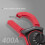 Digital Clamp Multimeter 200mV-600V, 2A-400A, 200Ω-20MΩ 9