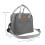 1Lunch Storage Bag Grijs Duurzaam Polyester Lunchtas 2