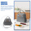 1Lunch Storage Bag Grijs Duurzaam Polyester Lunchtas 8