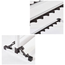 Fishing Rods Display Rack 12 Slots Aluminium Alloy Storage Stand Black