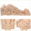 Carving Applique En Colonne Corbeau De Mur D'Angle 10