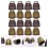 18 Pezzi Campanacci Vintage Per , Bestiame E 3