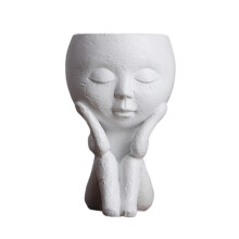 Ottima idea regalo: vasi da fiori unici, adorabili e irresistibili, con foro di drenaggio per uso interno ed esterno, realizzati in materiale di alta