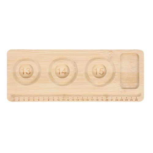 In Legno Per Gioielli Con Righello E Vassoio Per Perline