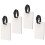 4 Pezzi Cartellini Bagagli Per E 8