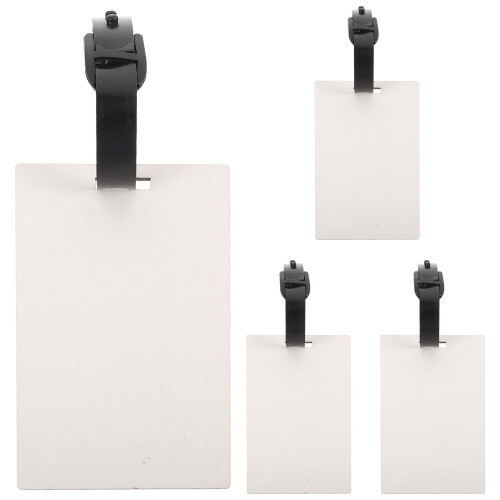 4 Pezzi Cartellini Bagagli Per E 1