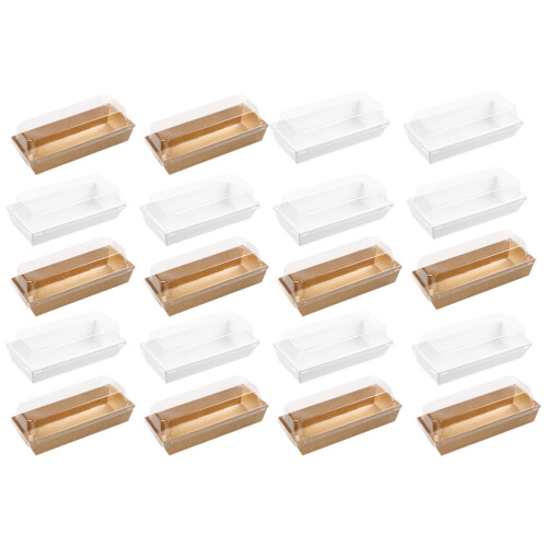 20 Pezzi Scatole Carta Per Dolci Con 1