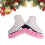 2 Paia Coperture Elastiche Per In Peluche M Rosa Chiaro 7