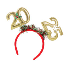 2025 Spring Festival Headdress Women Party Headpiece-Gold