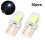 10 Pezzi T10 5 Silicone Cristallo Cob Per Auto Luce Bianca 10