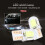 10 Pezzi T10 5 Silicone Cristallo Cob Per Auto Luce Bianca 2