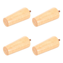 4 Pezzi Gambe Per In Massiccio Tapered Per Tavolo