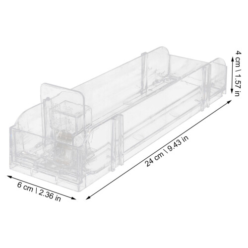 Shop Auto-Push Suporte Automático Transparente Exibição 1