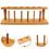 Wood Test Tube Rack Laboratory Stand Organizer 5