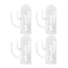 4 Plastic Over Haakjes Multifunctionele Keuken Hanghouders