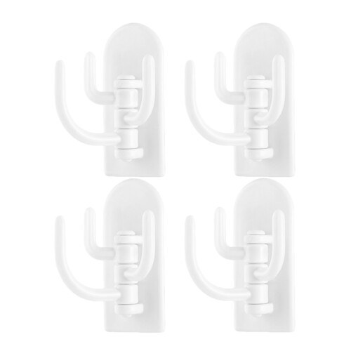 4 Plastic Over Haakjes Multifunctionele Keuken Hanghouders