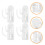 4 Plastic Over Haakjes Multifunctionele Keuken Hanghouders 11