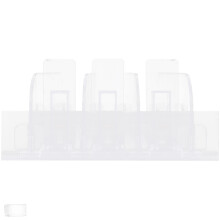 3Pcs Plástico para de Venda com Suporte Deslizante