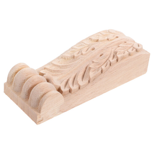 Wood Carved Applique Angolare In Romana 2