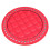 1 Base Redonda 18 Cm Couro Artificial para Bolsa Trançada 6