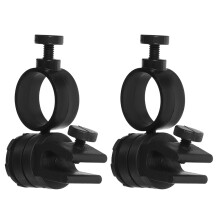 2 Pezzi Porta Torcia Per , Fissaggio Clip