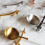 2Pcs Suporte Para Hashis Forma De Cachorro Rose Gold 7