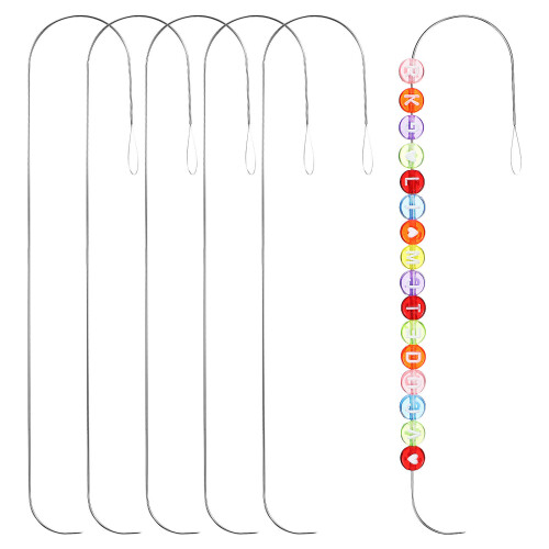 6 Pezzi Per Perline A Forma Molletta Strumenti Per Infilare 1
