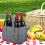 4 Pezzi Borse In Per 6 Bottiglie Vino Viaggio Picnic 7
