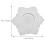 2 Pezzi Forme Fiore in Silicone per Portacandele e Contenitori 9